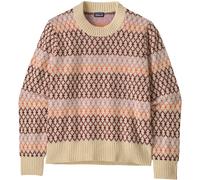 Patagonia Damen Recycled Wool Pullover (Größe L, beige)
