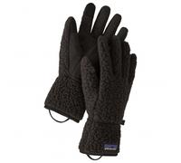 Patagonia Damen Retro Pile Gloves Handschuhe, Schwarz, L