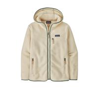 Patagonie Damen Retro Pile Hoody Natural/ Ellwood Green : L