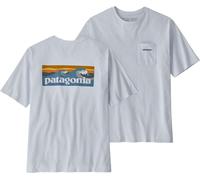 Patagonia M's Boardshort Logo Pocket Responsibili-Tee White M