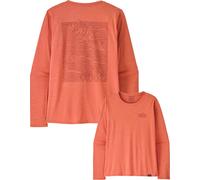 PATAGONIA Damen Funktionsshirt Long-Sleeved Capilene® Cool Daily Graphic koralle | S