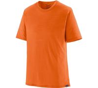 Patagonia - Technisches, atmungsaktives Wander-T-Shirt aus Merinowolle - Herren - M's Cap Cool Merino Blend Shirt Coal Orange - M's Orange M