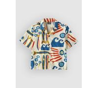 Patagonia Tidal Threads Kids Hemd sardines / natural Jungen Gr. S