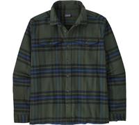 Patagonia Herren Fjord Flannel Langarm Hemd grau XL