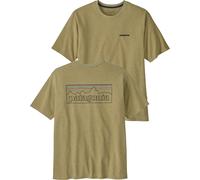 Patagonia - P-6 Logo Responsibili-Tee - T-Shirt, Gr. M, beige/oliv (P-6Outline:GumtreeGreen)