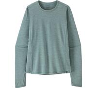 L/S Cap Cool Sun Shirt Women M grün - noveau green-blue sage x-dye