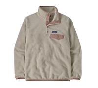 Patagonia Women's Lightweight Synchilla Snap-T Pullover oatmeal heather w/moonrise taupe M