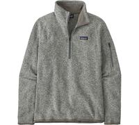 Patagonia Women's Better Sweater 1/4 Zip Fleecepullover, S, birch white