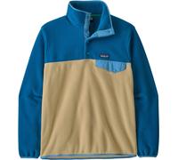 Patagonia - Warm und komfortabler Fleece-Pullover mit Stehkragen und Druckknöpfen - Herren - M's LW Synch Snap-T P/O Nautilus Tan - Beige M