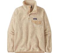 Patagonia - Warmes und leichtes Fleece - W's LW Synch Snap-T P/O Flow: Dyno White für Damen - Größe M - Weiß Weiß M