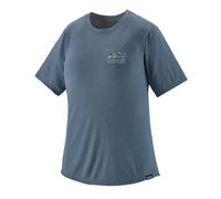 Patagonia Women’s Cap Cool Trail Graphic T-Shirt, L, unity fitz / utility blue