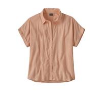 Patagonia Women’s Lightweight A/C Shirt Bluse, M, fresh breeze/antique pink