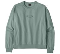 Patagonia - Women's 95 Oval Logo Daily Crew - Pullover, Gr. XL, türkis (CoverGreen)