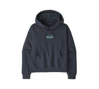 Patagonia Women's '95 Oval Logo Daily Hoody smolder blue/moon tripper M