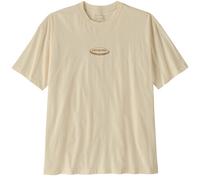 Patagonia - Women's 95 Oval Logo Oversized T-Shirt - T-Shirt, Gr. L, beige (UndyedNatural)