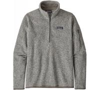 Patagonia Womens Better Sweater 1/4 Zip birch white - Größe XL