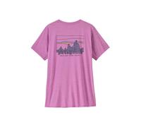Patagonia - Women's Cap Cool Daily Graphic Shirt - Funktionsshirt, Gr. XS, rosa (73Skyline:BriskPurpleX-Dye)