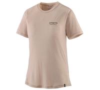 Patagonia Women's Capilene Cool Merino Blend Graphic Shirt Heritage Header shroom taupe L