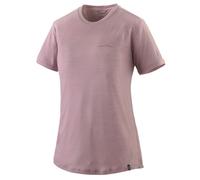 Patagonia Women's Cap Cool Merino Blend Graphic Shirt T-Shirt, S, multi-pitch: quiet violet