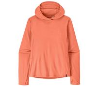 Patagonia - Women's Cap Cool Sun Hoody - Funktionsshirt, Gr. M, rot (MellowMelon/PeachSherbetX-Dye)