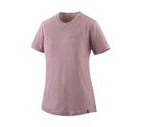 Patagonia Women's Capilene Cool Merino Blend Graphic Shirt Multi-Pitch quiet violet M