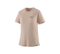 Patagonia - Women's Cap Cool Merino Graphic Shirt - Merinoshirt, Gr. S, beige (HeritageHeader:ShroomTaupe)