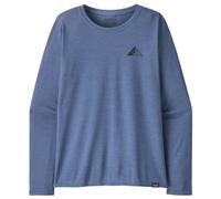 Patagonia - Women's L/S Cap Cool Daily Graphic Shirt - Lands - Longsleeve, Gr. M, blau (Driftways:CurrentBlueX-Dye)