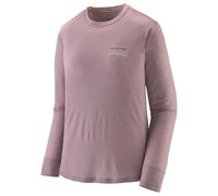 Patagonia Cap Cool Merino Blend Graphic Langarm Lycra fitz roy strata / quiet vlt Damen Gr. XS