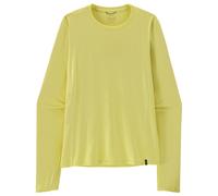 Patagonia - Women's L/S Cap Cool Sun Shirt - Funktionsshirt, Gr. S, gelb (VellumGreen/LightVellumGreenX-Dye)