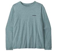 Patagonia - Women's L/S P-6 Logo Responsibili-Tee - Longsleeve, Gr. S, türkis (BlueSage)