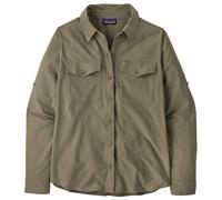 Patagonia Damen Outdoor Shirt Frau Langarm-sonnenhemd Für Frauen Mit Selbstverteidigung Grün Xl