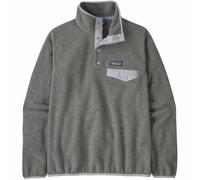 Patagonia Women's Lightweight Synch Snap-T Fleecepullover, M, nickel w/permafrost purple