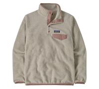 Patagonia Women's Lightweight Synchilla Snap-T Pullover oatmeal heather w/moonrise taupe M
