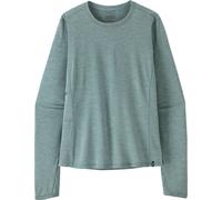 Patagonia W’s Long-sleeved Capilene Cool Sun Damen Longsleeve Shirt nouveau green blue sage x dye L