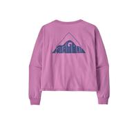 Patagonia - Women's L/S Driftways Easy Cut Organic T-Shirt - Longsleeve, Gr. S, rosa (BriskPurple)