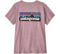 Patagonia T-Shirt P-6 Logo Responsibili-Tee Kurzarm Damen Violett XS