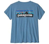 Patagonia - Women's P-6 Logo Responsibili-Tee - T-Shirt, Gr. S, blau (ShoreBlue)