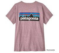 Patagonia Women's P-6 Logo Responsibili-Tee T-Shirt, L, quiet violet
