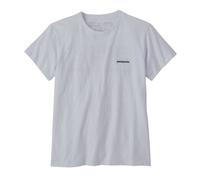 Patagonia T-Shirt W's P-6 Logo Responsibili-Tee White Damen recycelte Baumwolle Größe 126-132