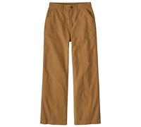 Patagonia - Women's Point Reyes Canvas Wide Leg Pants - Freizeithose, Gr. S 34, braun (NestBrown)