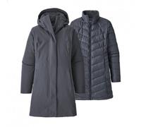 Patagonia - Warmer, wasserdichter Parka - W's Tres 3-in-1 Parka Smolder Blue für Damen - Größe L - Navy blau Navy blau L
