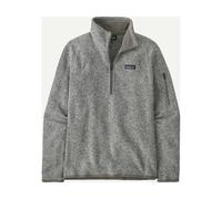 Patagonia Women's Better Sweater 1/4 Zip Fleecepullover, L, birch white