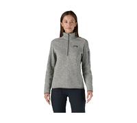 Patagonia Womens Better Sweater 1/4 Zip birch white - Größe XL