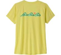 Patagonia W’s Capilene Cool Daily Damen Funktionsshirt - Trailcheck lemon zest XS