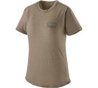 PATAGONIA W's Cap Cool Merino Blend Graphic Shirt - Damen - Beige / Braun - Größe M- Modell 2026