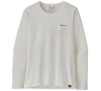 PATAGONIA W's L/s Cap Cool Daily Graphic Shirt Waters - Damen - Weiß - Größe S- Modell 2026