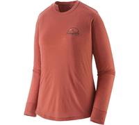PATAGONIA W's L/s Cap Cool Merino Blend Graphic Shirt - Damen - Orange - Größe S- Modell 2026