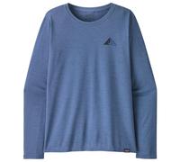Patagonia - Women's L/S Cap Cool Daily Graphic Shirt - Lands - Longsleeve, Gr. M, blau (Driftways:CurrentBlueX-Dye)