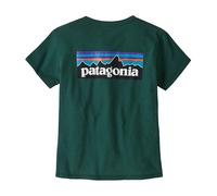 PATAGONIA W's P-6 Logo Responsibili-Tee - cascade green - L