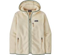 Patagonie Damen Retro Pile Hoody Natural/ Ellwood Green : L